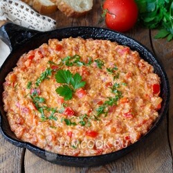 Менемен (турецкая яичница / омлет)
