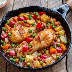 Афритада из курицы