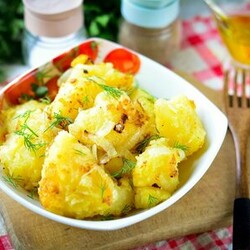 Картофель по-монастырски — нежный и ароматный