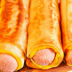 Самые Быстрые Сосиски в Тесте (Сосиски в лаваше) - пошаговый рецепт с фото на Готовим дома