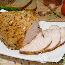 Буженина из индейки "Сочная" - пошаговый рецепт с фото на Готовим дома