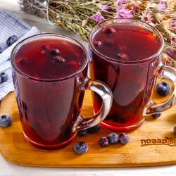 Кисель из голубики