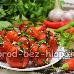 "Армянчики" по-быстрому: удачная закуска из помидоров, которая каждые выходные на нашем столе