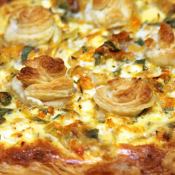 Французский луковый пирог