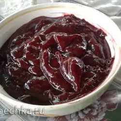 Сливовый джем в духовке