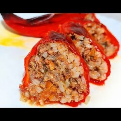 Фаршированный ПЕРЕЦ запеченый
