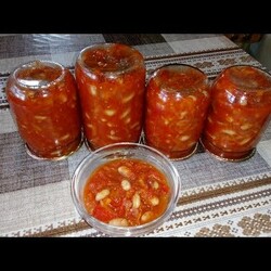 Вкусная Фасоль с Овощами на Зиму ! Без Уксуса и Без Стерилизации !