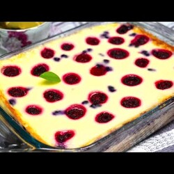 ТВОРОЖНАЯ ЗАПЕКАНКА двухслойная