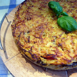 Рёсти-грибная запеканка.