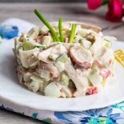 Салат "Медуза"