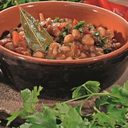 Лобио из белой фасоли, пошаговый рецепт с фото на 415 ккал