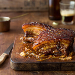 Свиная грудинка на пиве по Пражски