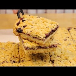 ТЁРТЫЙ ПИРОГ с ВАРЕНЬЕМ! Знаменитый песочный ПИРОГ из детства! English subtitles