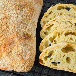 ЛЕНИВАЯ чиабатта ☆ БЕЗ ЗАМЕСА ТЕСТА