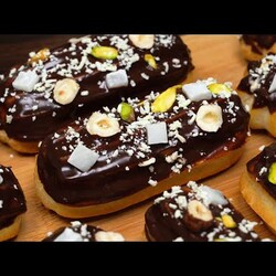 ИДЕАЛЬНЫЕ ЭКЛЕРЫ!!! ПОЛУЧАТСЯ у ВСЕХ! ЗАВАРНОЕ Пирожное с Кремом Рецепт | Кулинарим с Таней