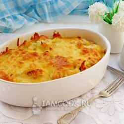 Запеканка из цветной капусты и курицы — рецепт с фото