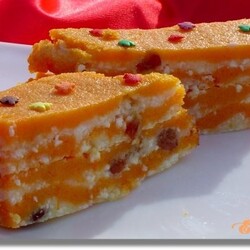 Тыквенно-творожная запеканка