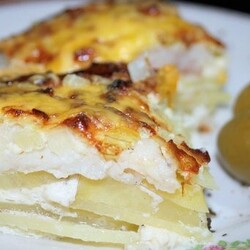 Рыбная запеканка