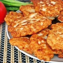 Куриные оладьи "Просто и вкусно"