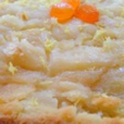 Шведский заварной яблочный пирог