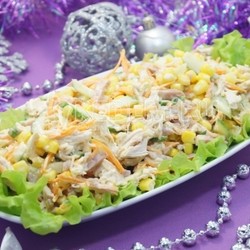 Новогодний салат «Чародей»