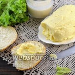 Как сделать сливочное масло, рецепт из сливок в домашних условиях