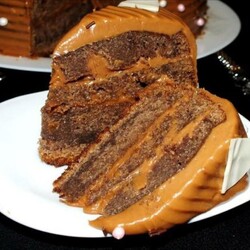 Торт "Шоколодное кухэ" • Instagram