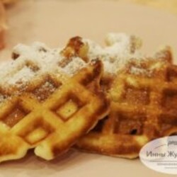 Творожные вафли в электровафельнице (мультипекаре Редмонд)