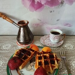 Вафли творожные