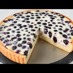 ПИРОГ со сметанной заливкой  ПРОСТО и ВКУСНО!