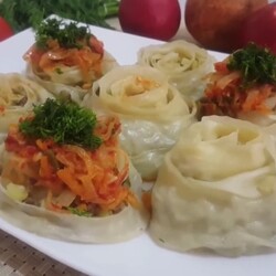 узбекское блюдо ГУЛЬ ХАНУМ.