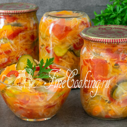 Салат Кубанский на зиму