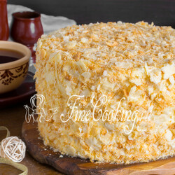 Торт Наполеон в домашних условиях6