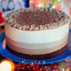 торт три шоколада