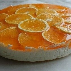 десерт из творога  апельсинов