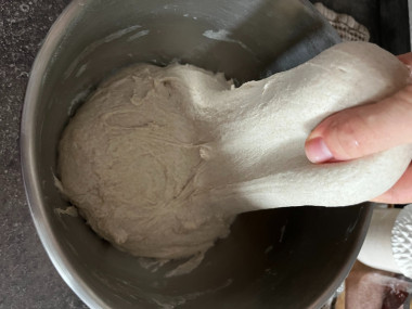 Растяжка теста как медитация.