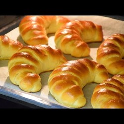 Рогалики с повидлом ✧ Дрожжевые
