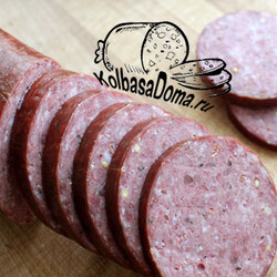 Свино-говяжья колбаса в белковой оболочке