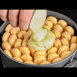 Kuchen ohne Backen für Silvester und Weihnachten! Kein Mehl, keine Maisstärke