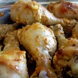 Куриная голень в рукаве