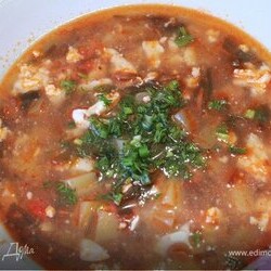 "Борщ" из морской капусты