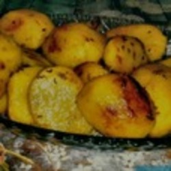 Картофель с тмином в мультиварке