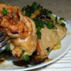 Курица с черносливом