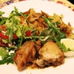 Курица в апельсине в мультиварке