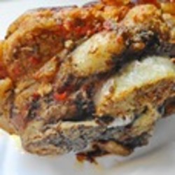 Рулька в аджике, запеченная в мультиварке