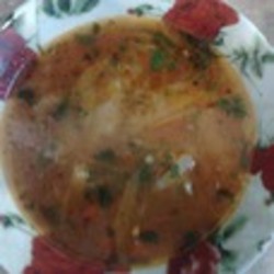 Борщ с ребрышками