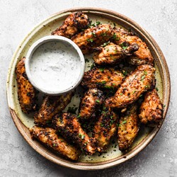 Air Fryer Lemon Pepper Chicken Wings