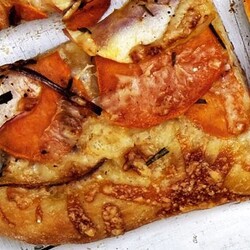 Apple, Sweet Potato, and Rosemary Flatbread