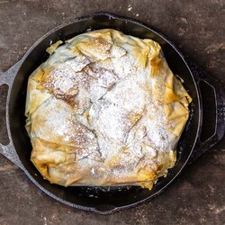Best Pastilla (Skillet Chicken Pie)