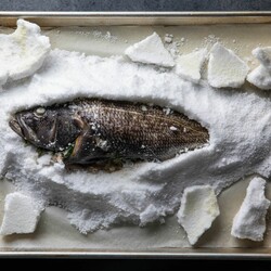 How to Roast a Whole Fish in a Salt Crust